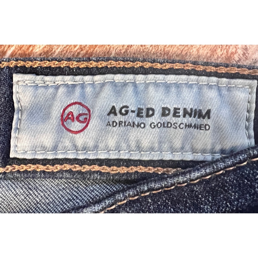 AG Adriano Goldschmied The Angel Bootcut Jeans Dark Wash Size 25R - Picture 4 of 11